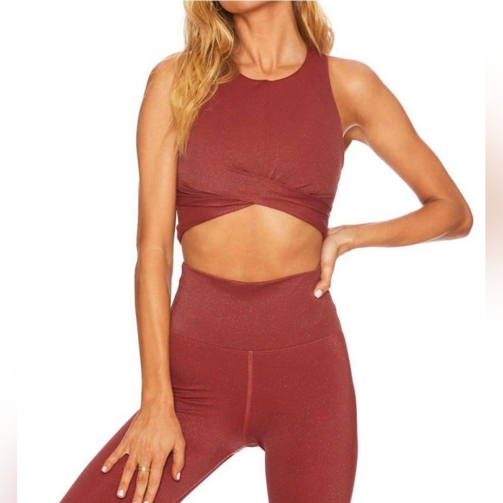 Beach Riot Rust Crop Top